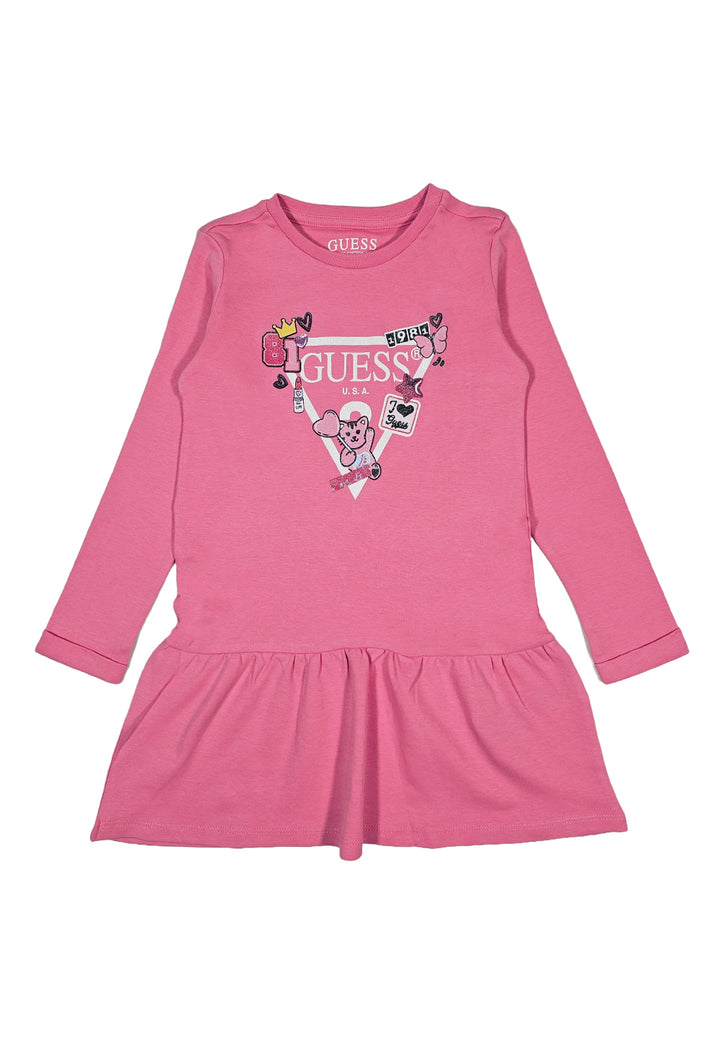 Vestito rosa per bambina