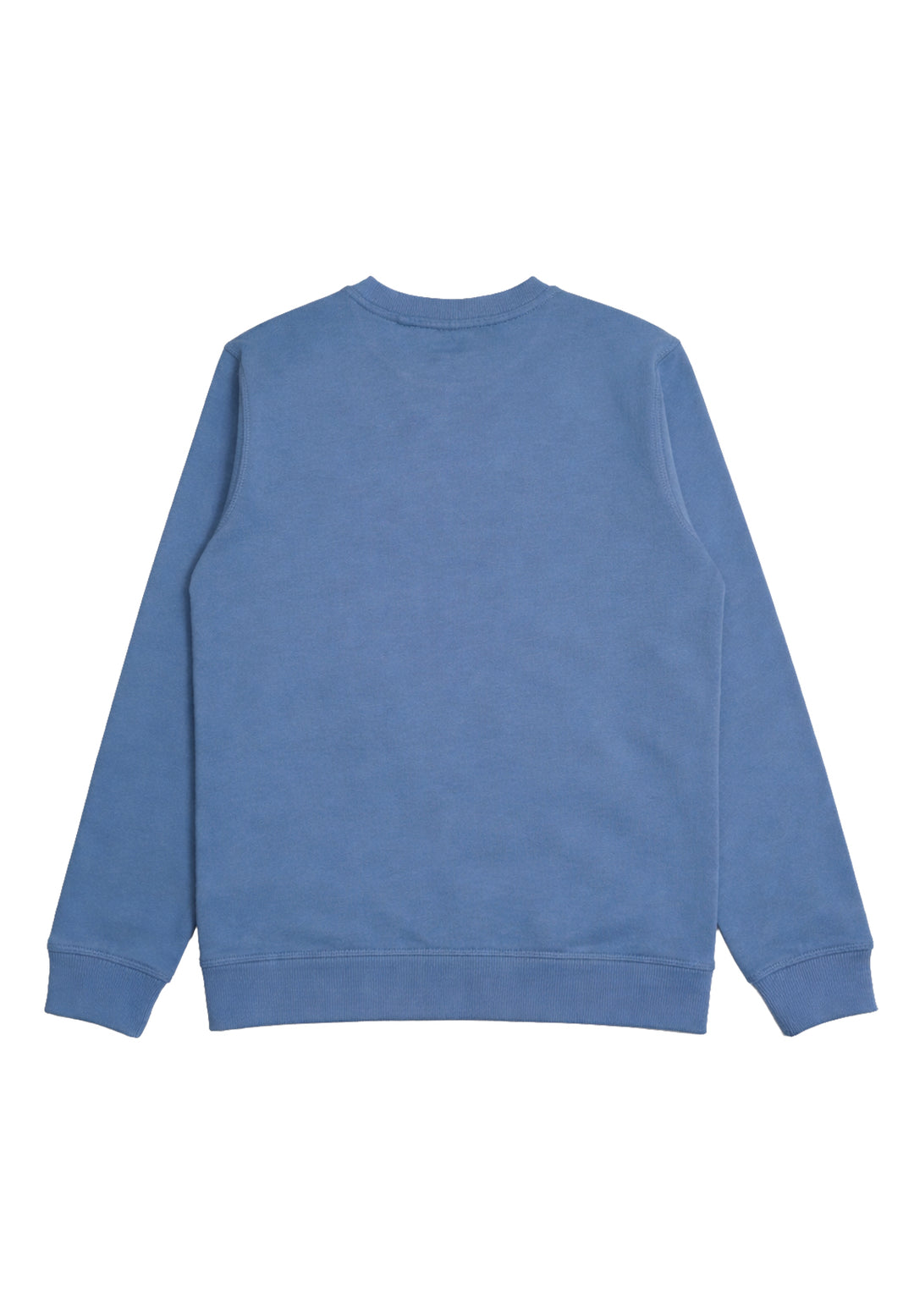 Felpa girocollo celeste per bambino