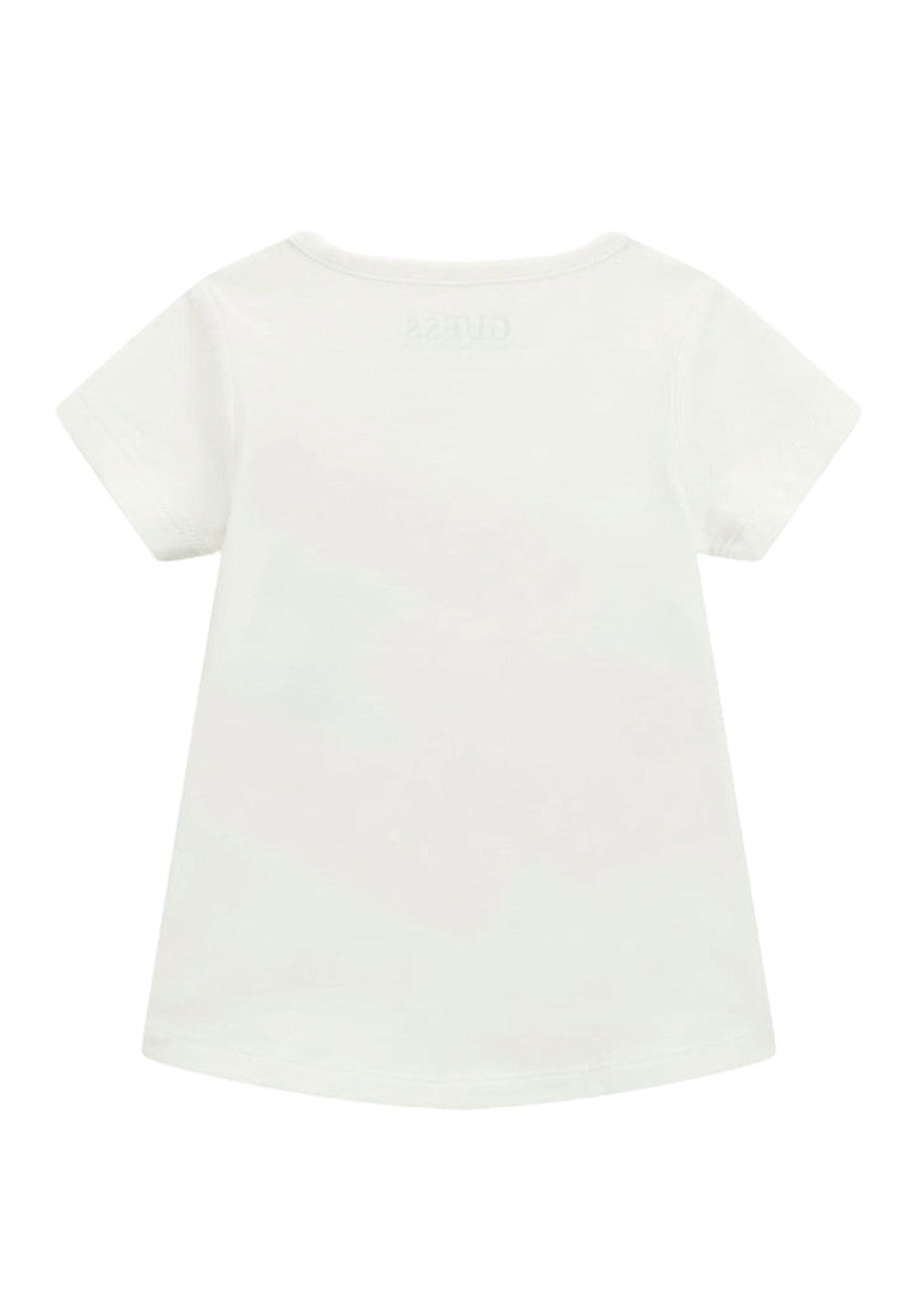 T-shirt bianca per bambina