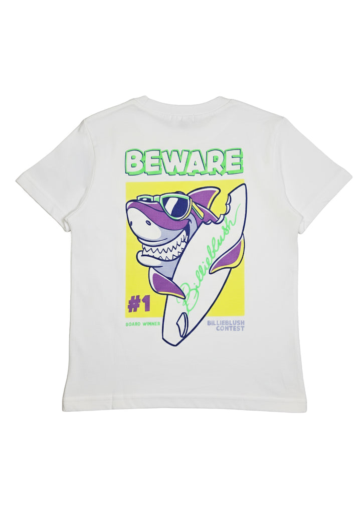 T-shirt bianca per bambino