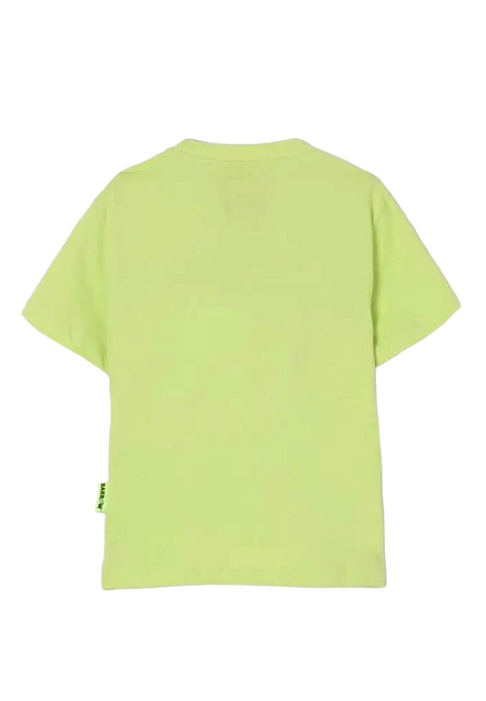 Limettenfarbenes T-Shirt für Jungen