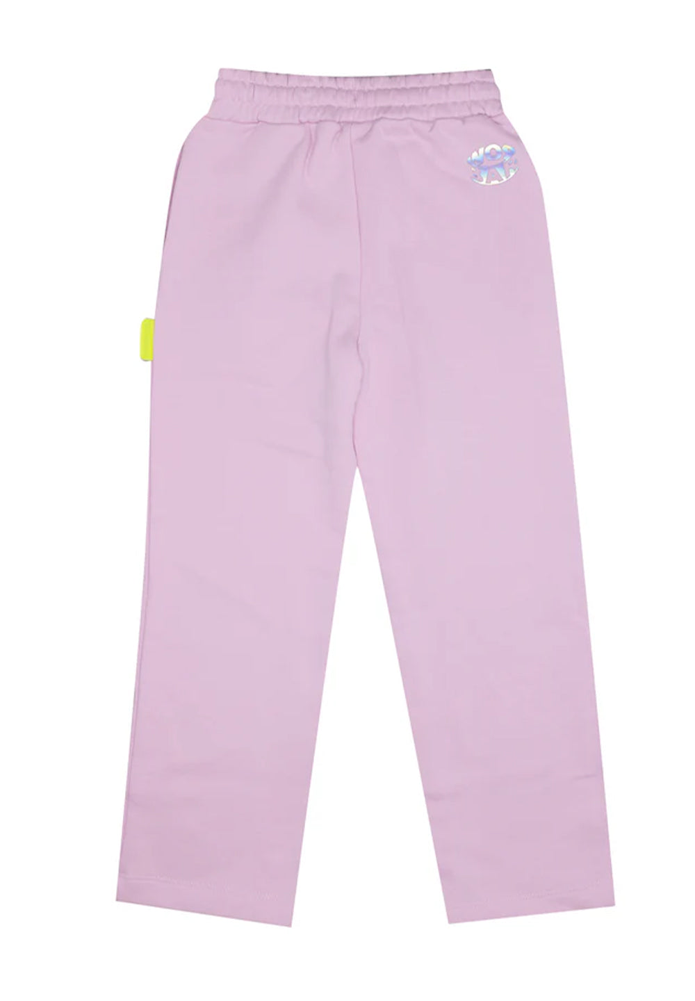 Pantalone felpa rosa per bambina