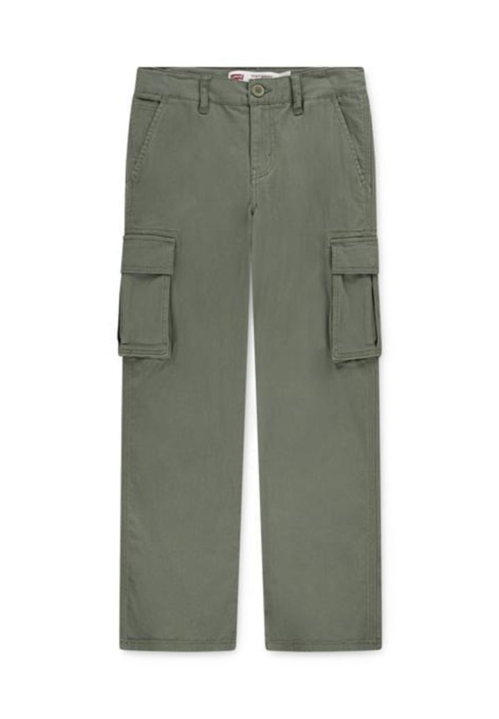 Pantalone cargo verde per bambino