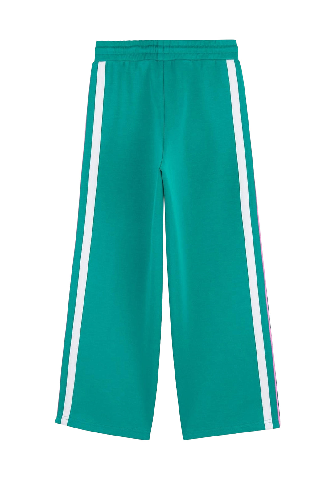 Pantalone felpa verde per bambina