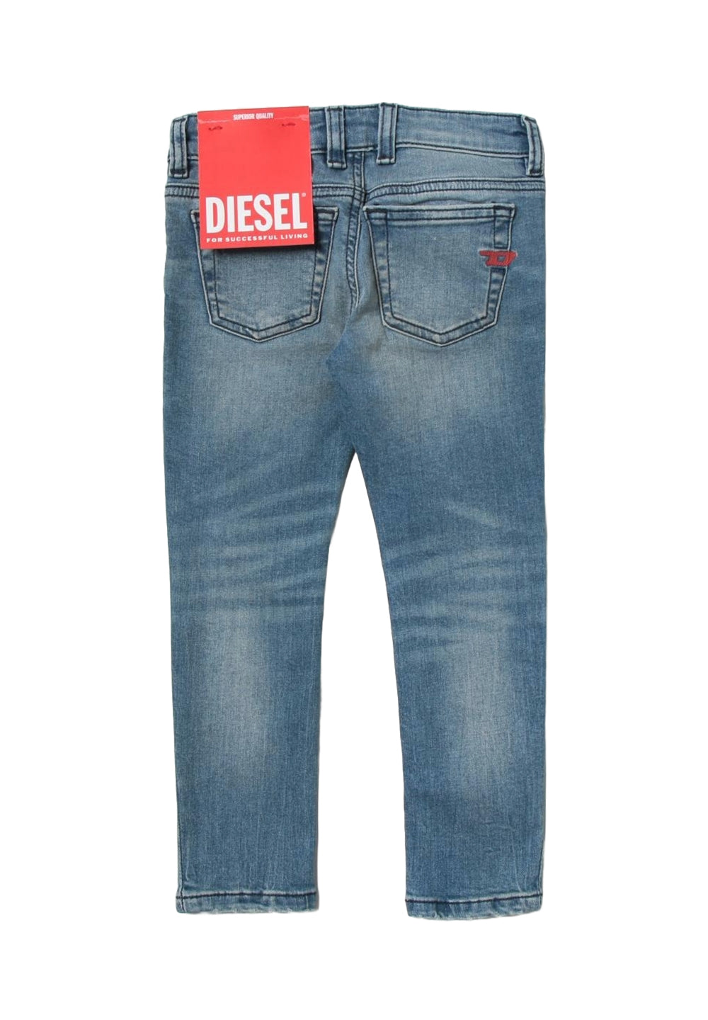 Jeans blu denim per bambino