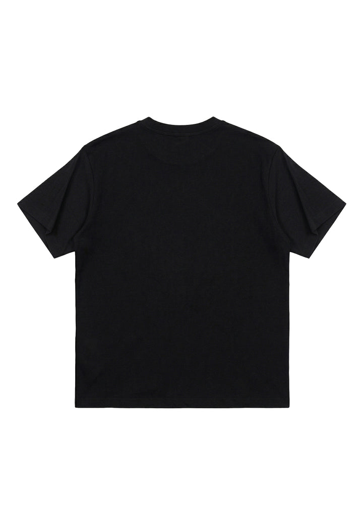 T-shirt nera per bambina