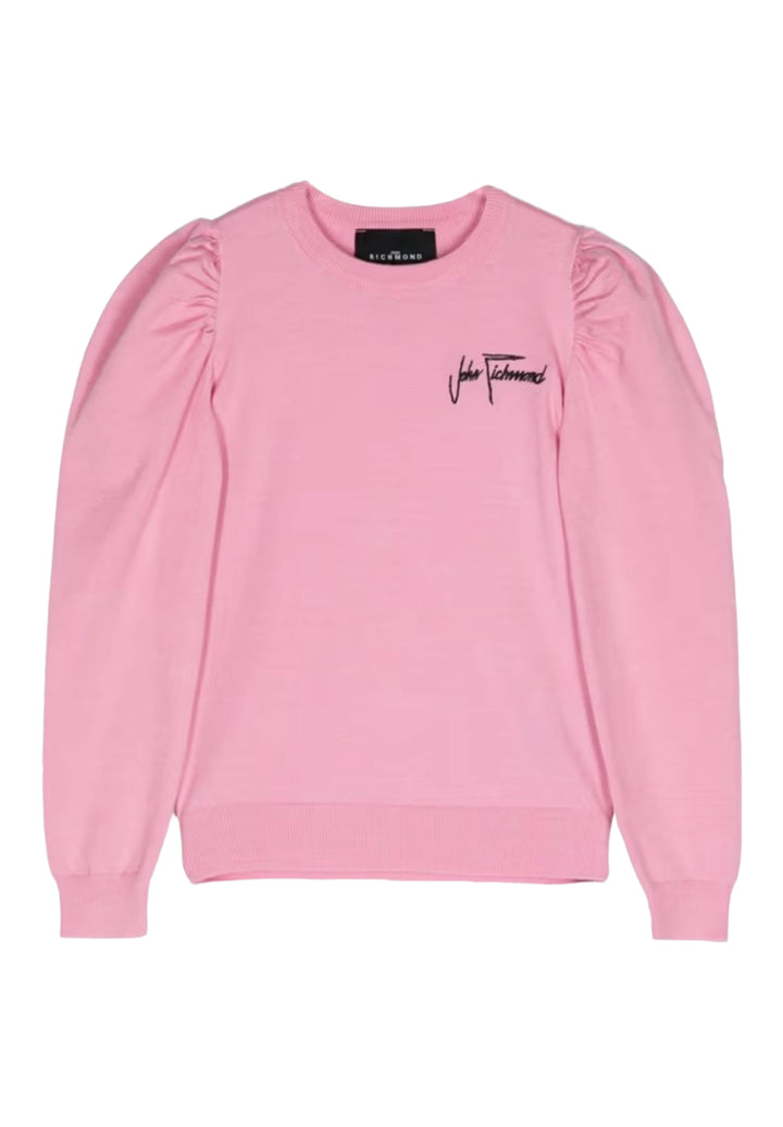 Maglioncino rosa per bambina