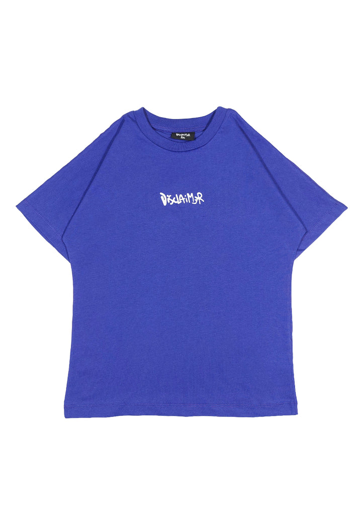 T-shirt blu per bambino