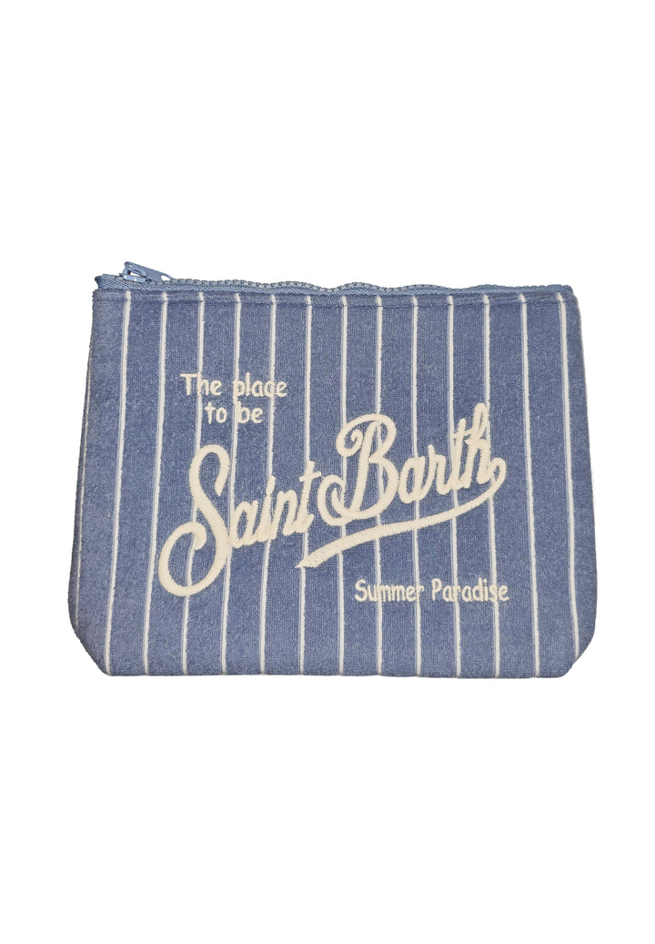 Pochette celeste per bambina