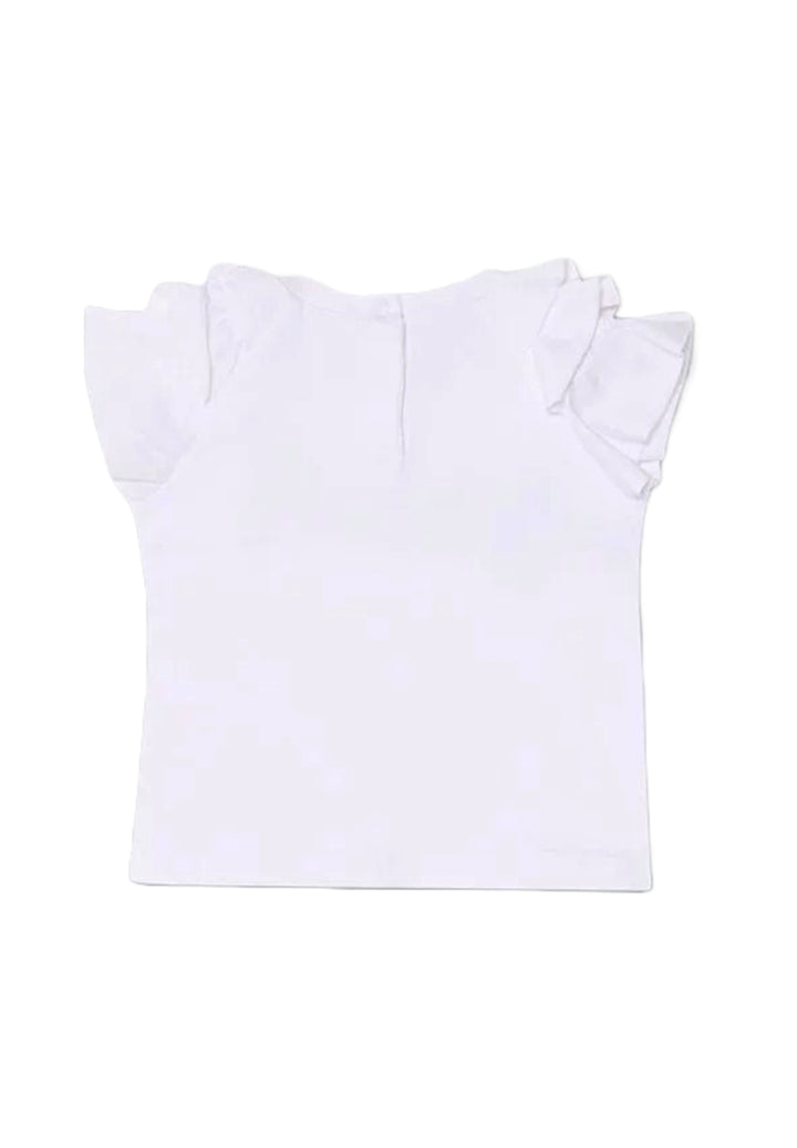 Weißes T-Shirt für Babymädchen