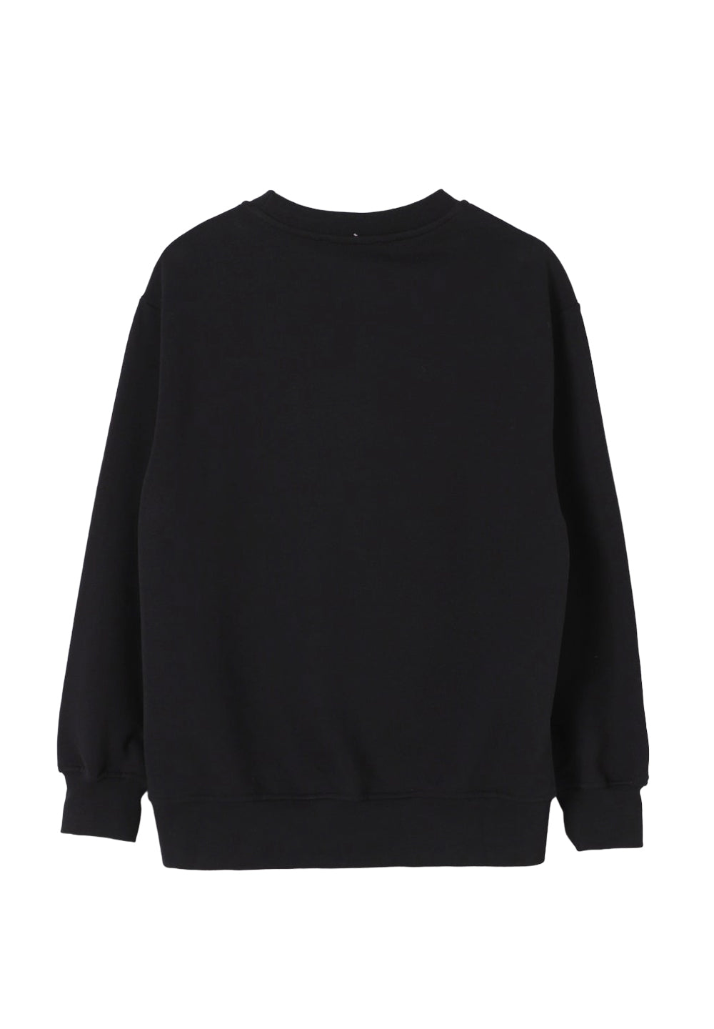 Felpa girocollo bianca per bambino