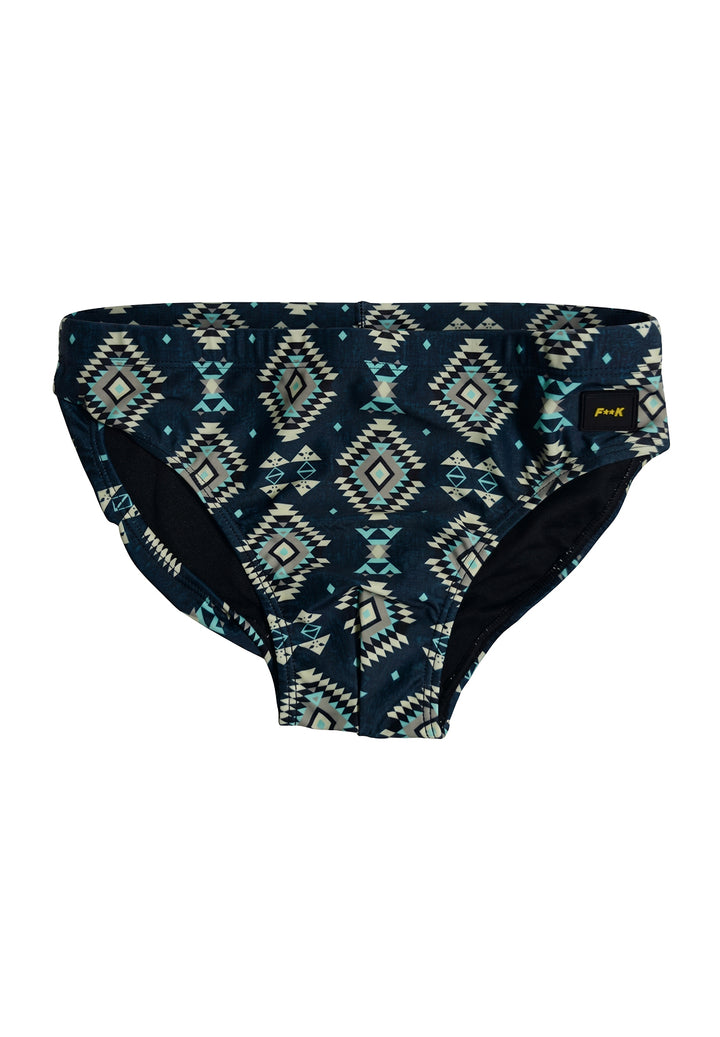 Costume slip blu per bambino