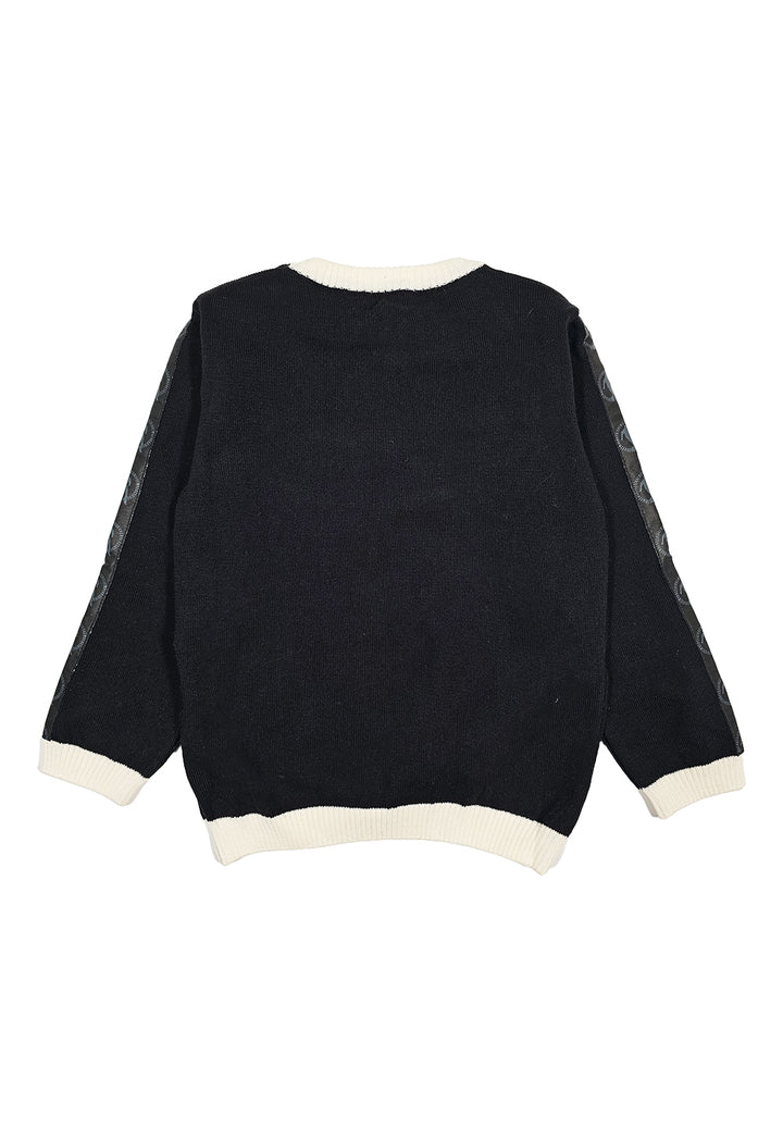 Black sweater for boy