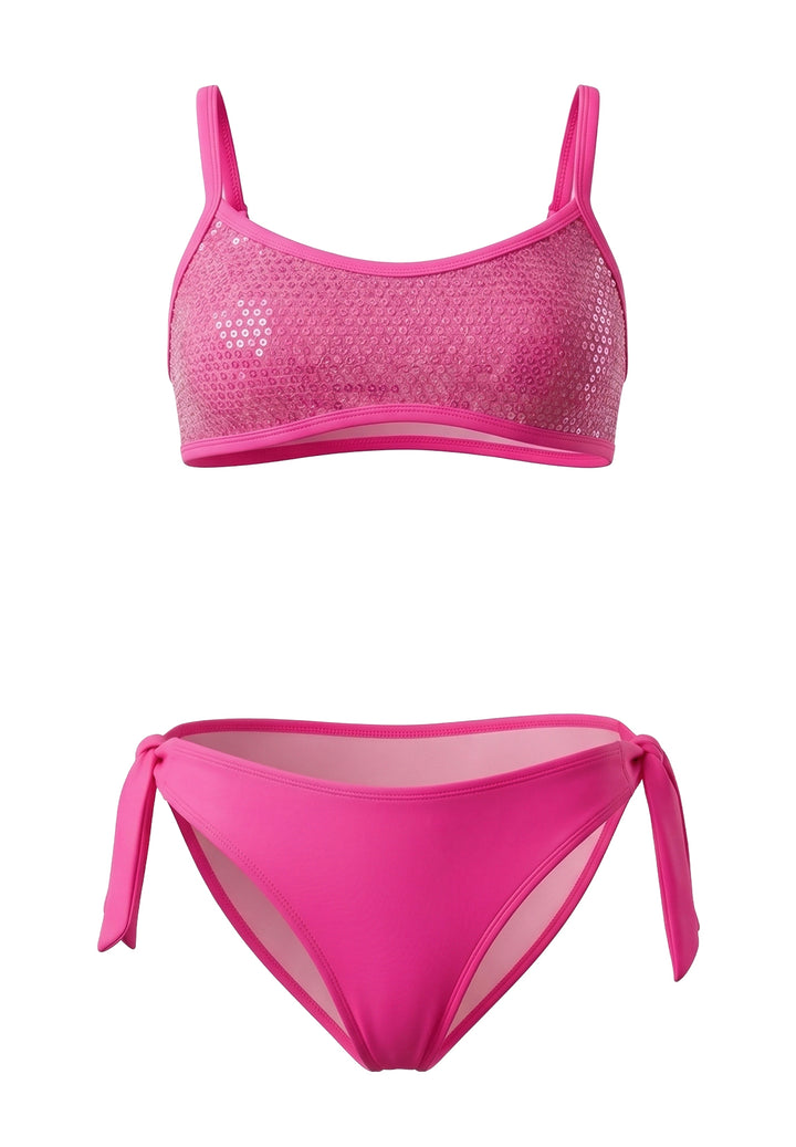 Costume rosa per bambina