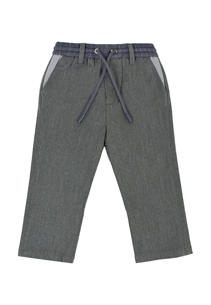 Pantalone grigio per neonato