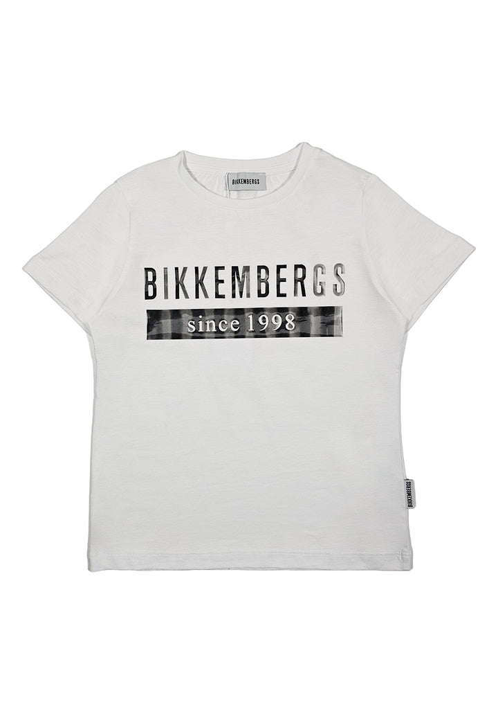 T-shirt bianca per bambino