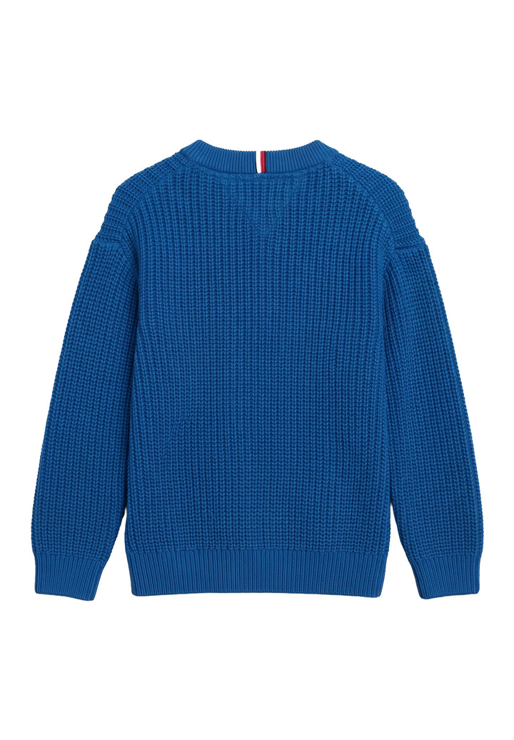 Maglione blu royal per bambino