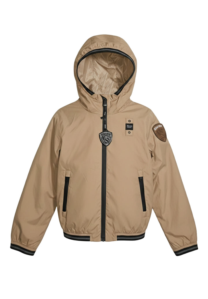 Giubbino beige per bambina