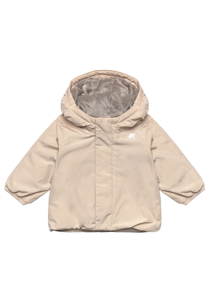 Giubbotto beige per neonato