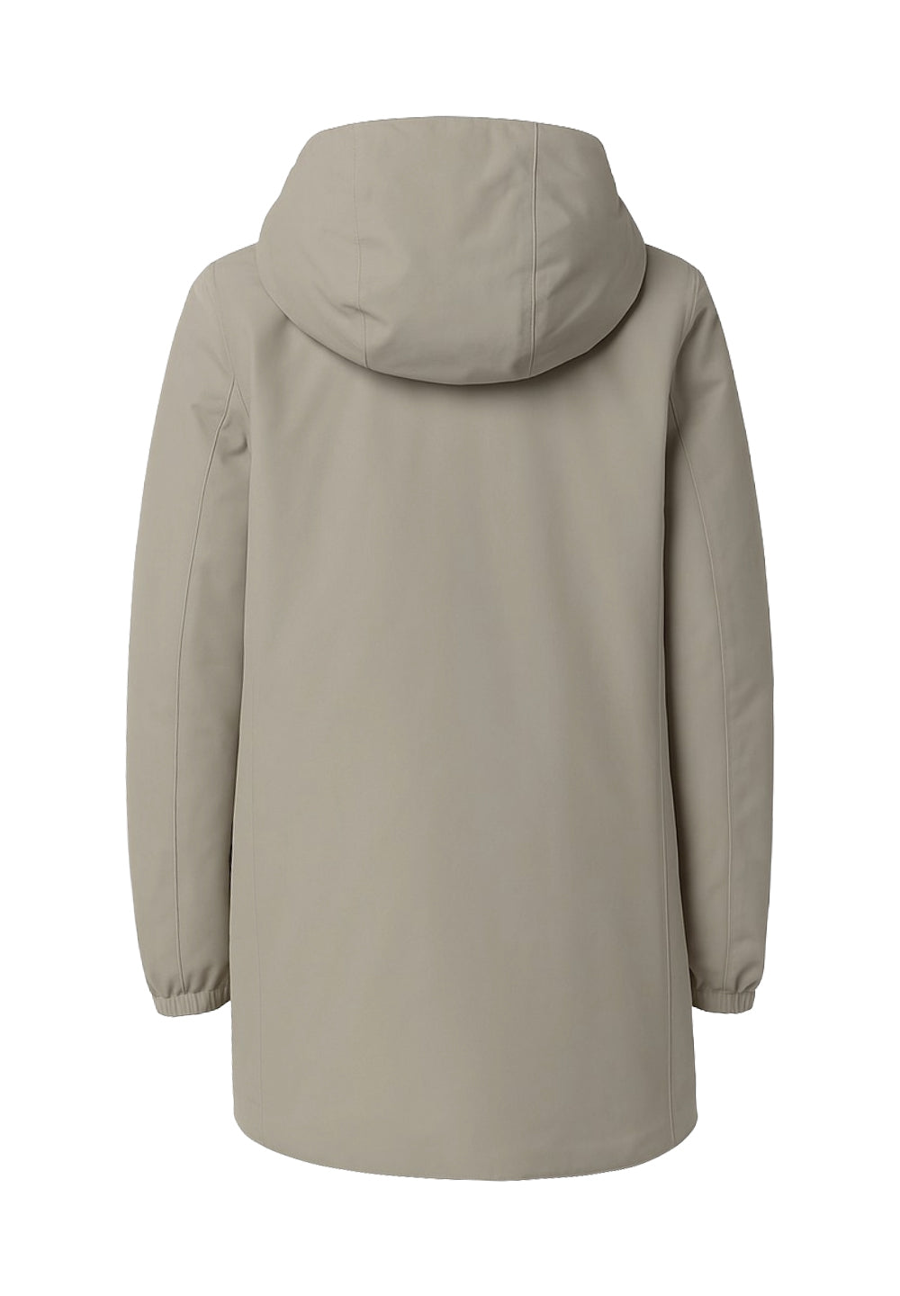 Giubbotto reversibile verde-bianco per bambina