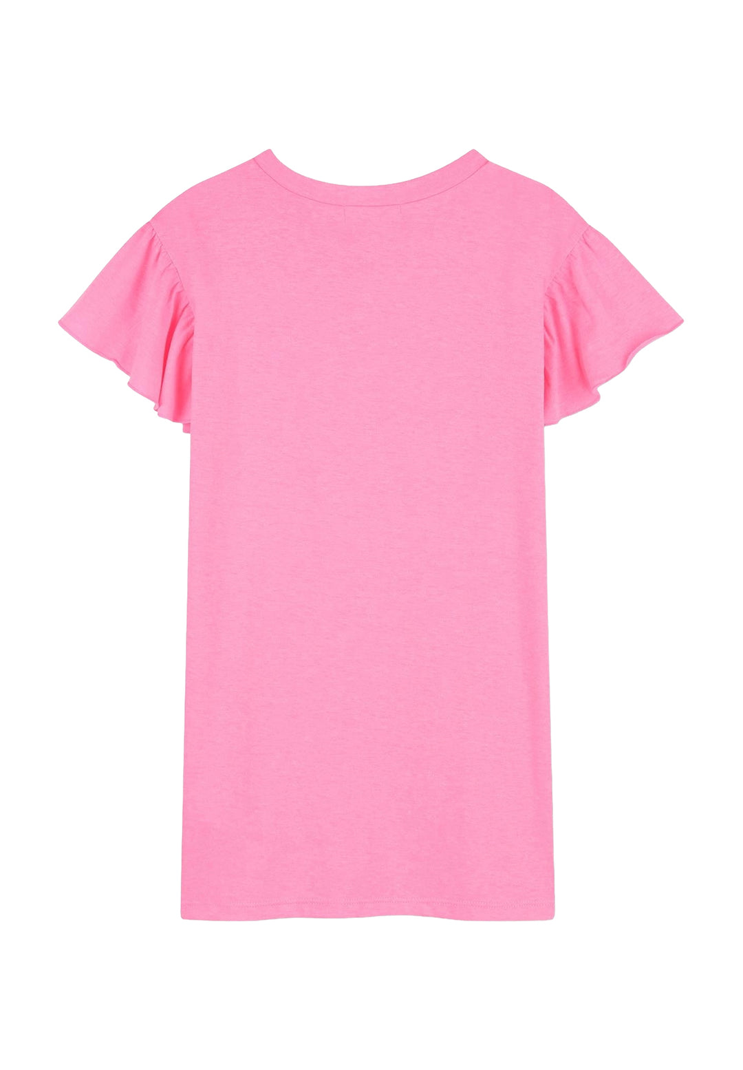 Vestito rosa fluo per bambina