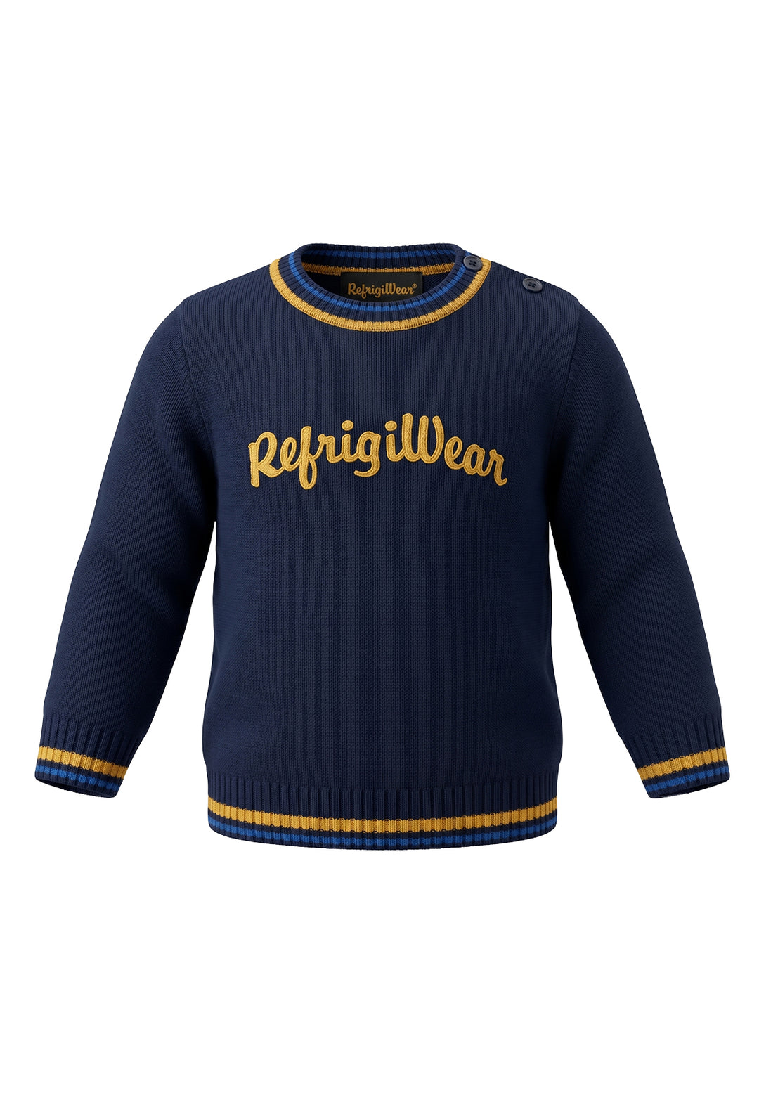 Maglione blu per neonato