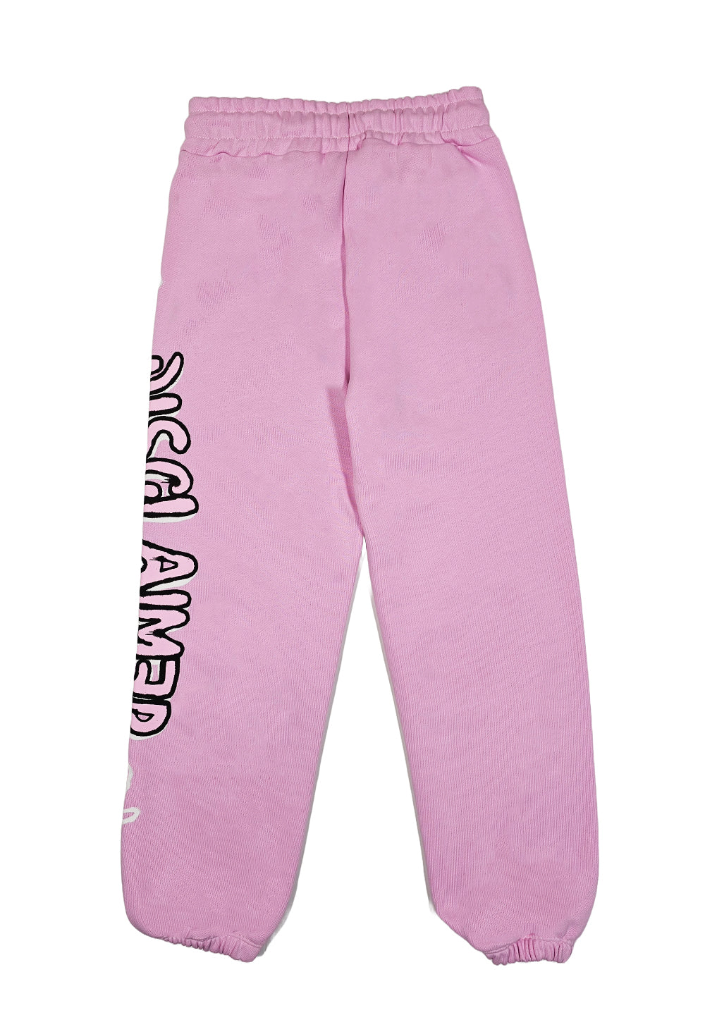 Pantalone felpa rosa per bambina