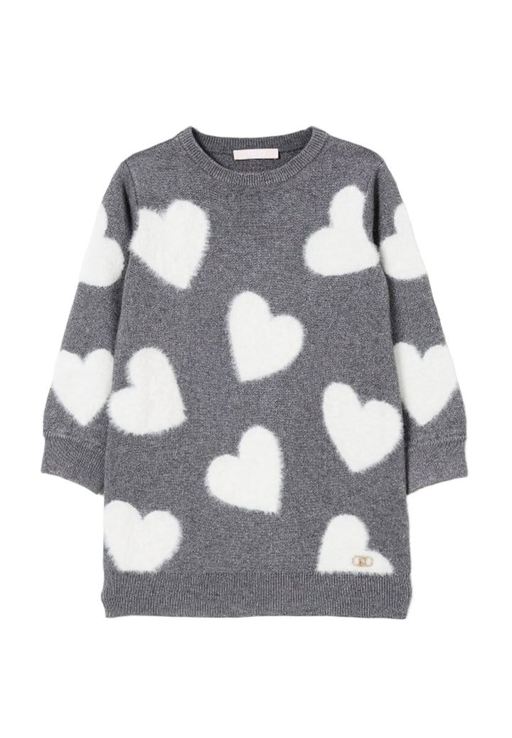 Vestito grigio per bambina
