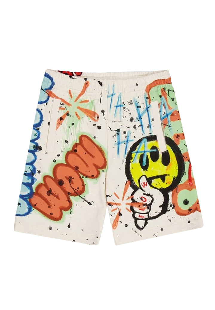 Bermuda felpa beige unisex