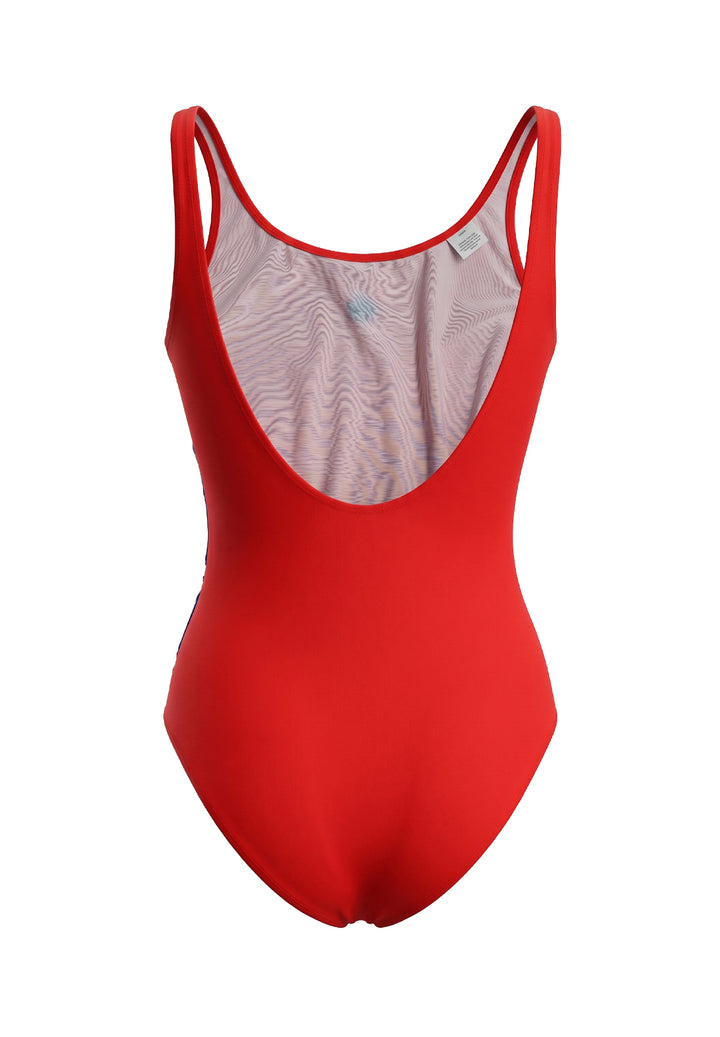 Costume intero rosso per bambina