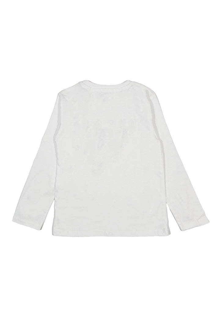T-shirt bianca per bambino