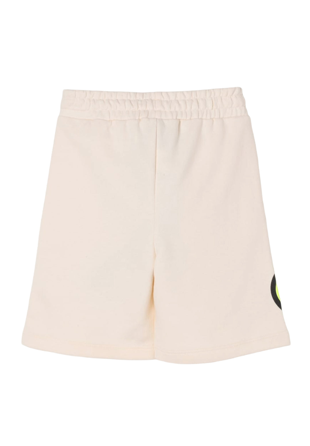 Cremefarbene Sweatshirt-Bermuda für Kinder