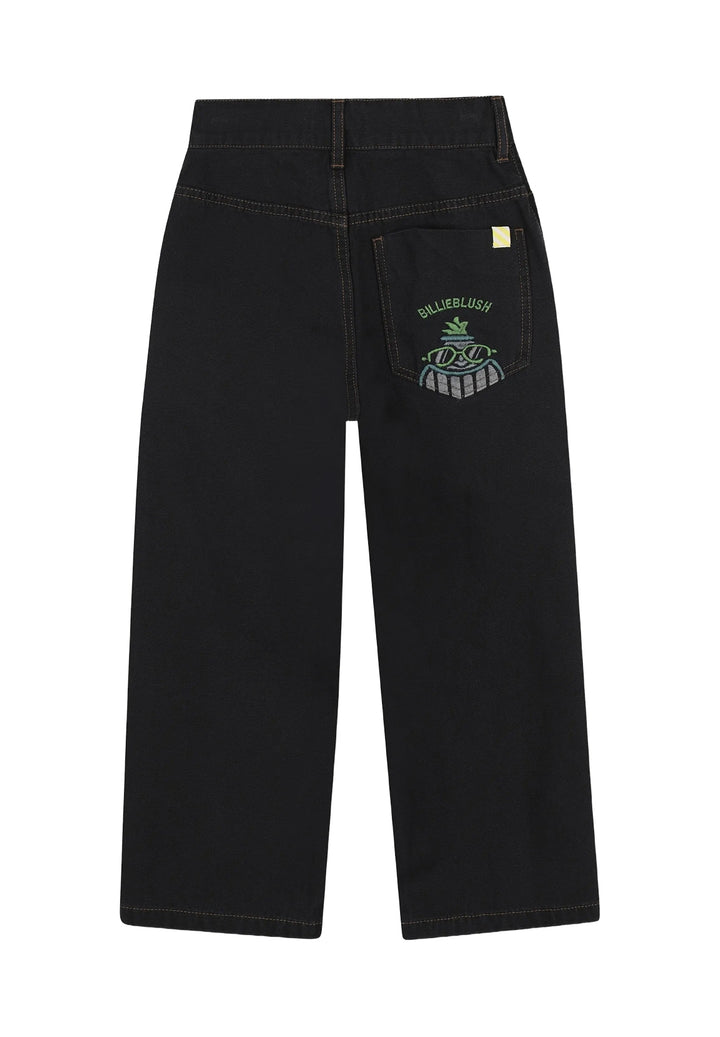 Jeans nero per bambino