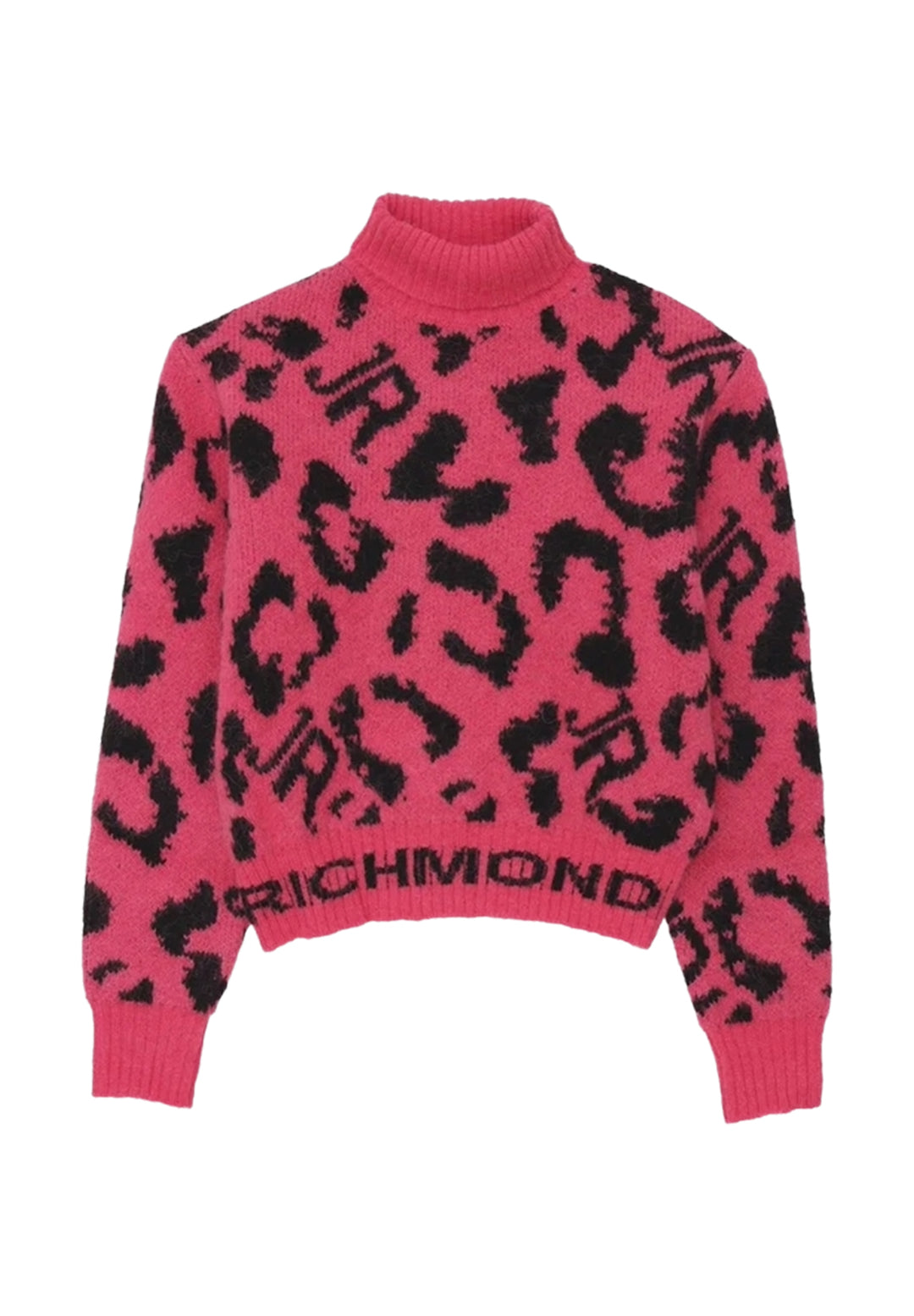 Maglione fuxia per bambina