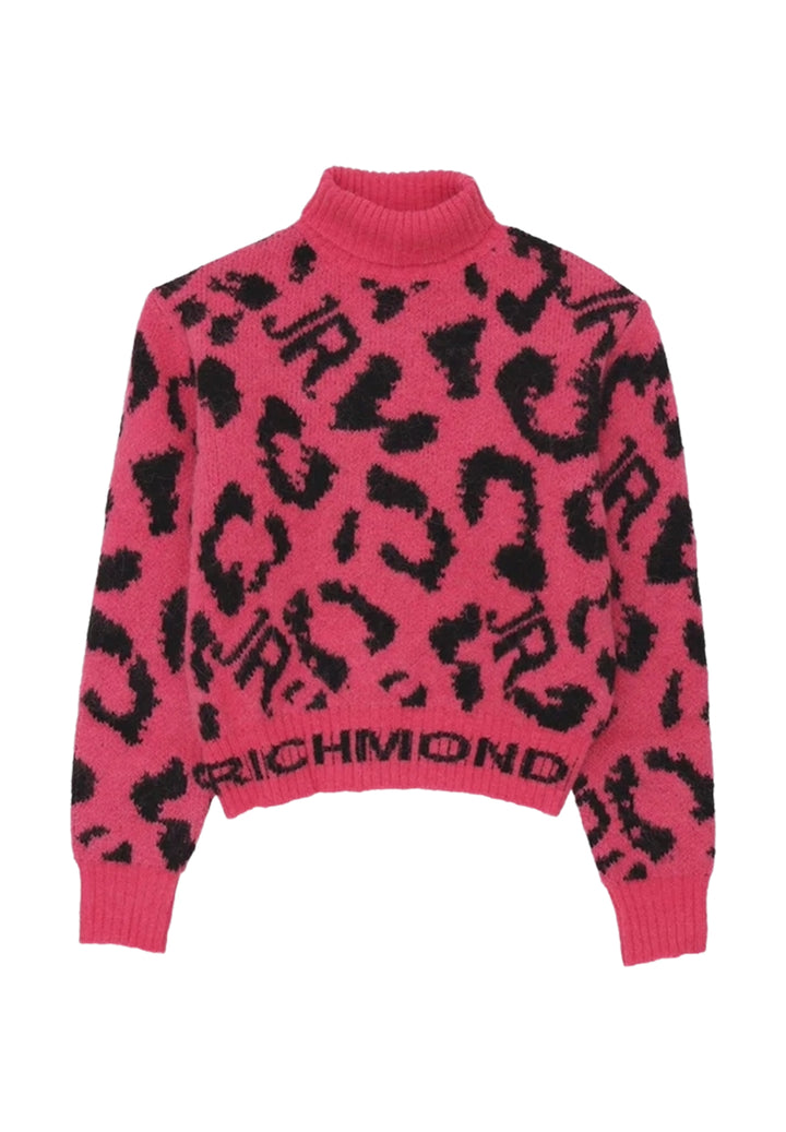 Maglione fuxia per bambina