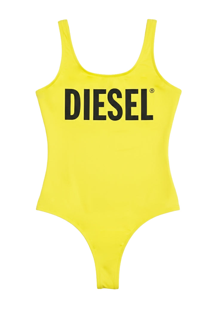 Costume intero giallo per bambina