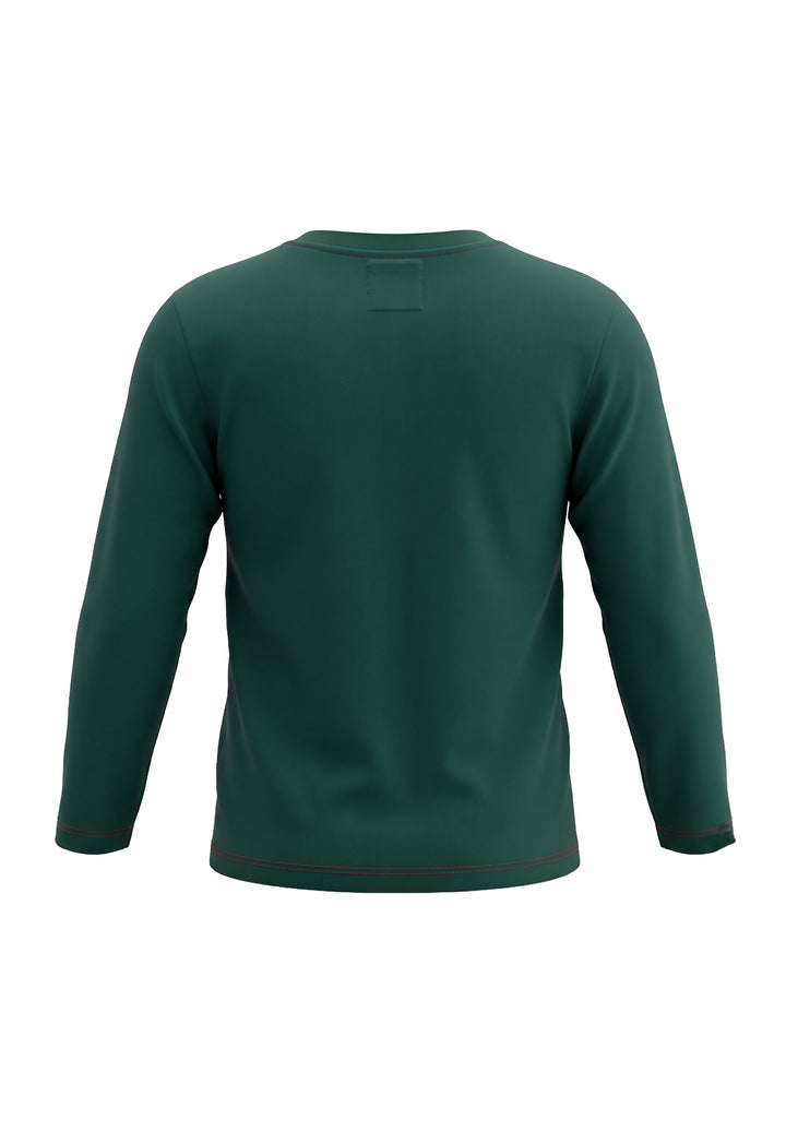 T-shirt verde per bambino