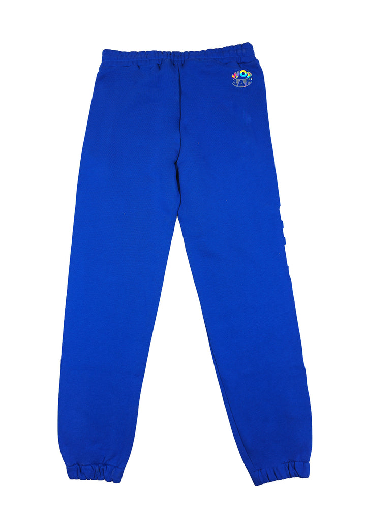 Pantalone felpa blu royal per bambino