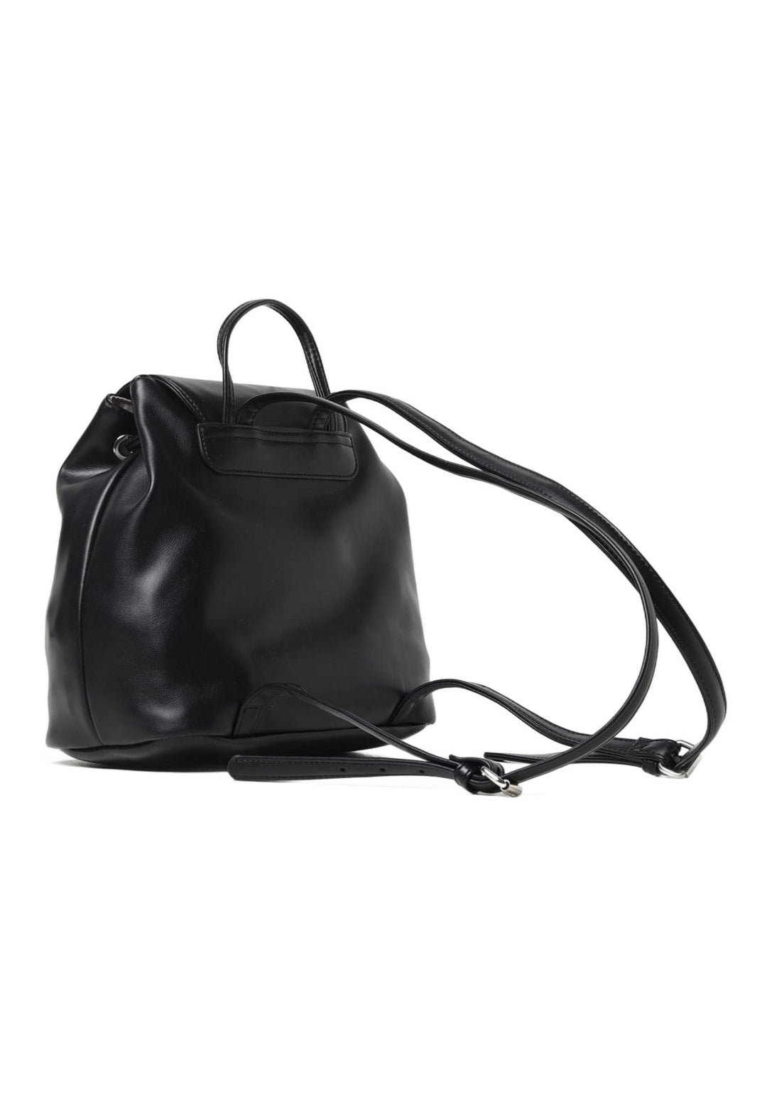 Zaino ecopelle nero per bambina