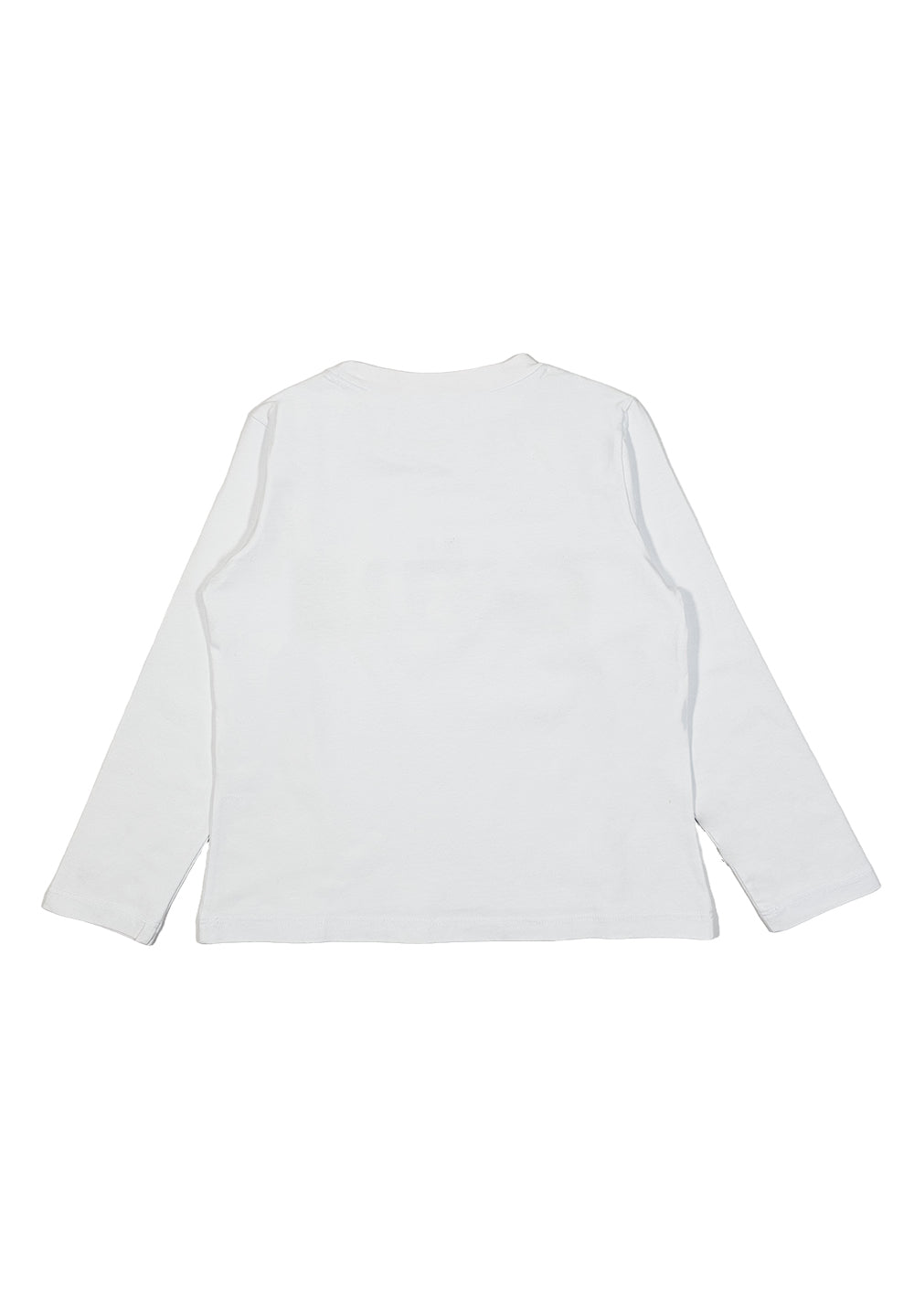 T-shirt bianca per bambina
