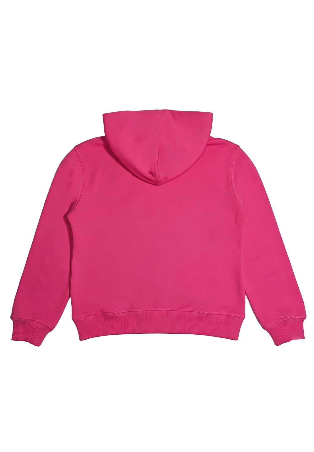 Felpa cappuccio fuxia per bambina