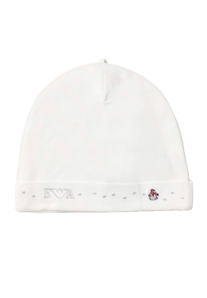 Cappello bianco per bambina