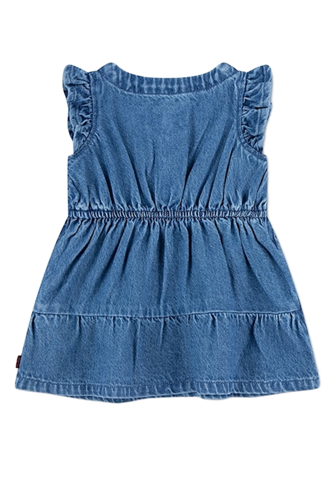 Vestito blu denim per neonata