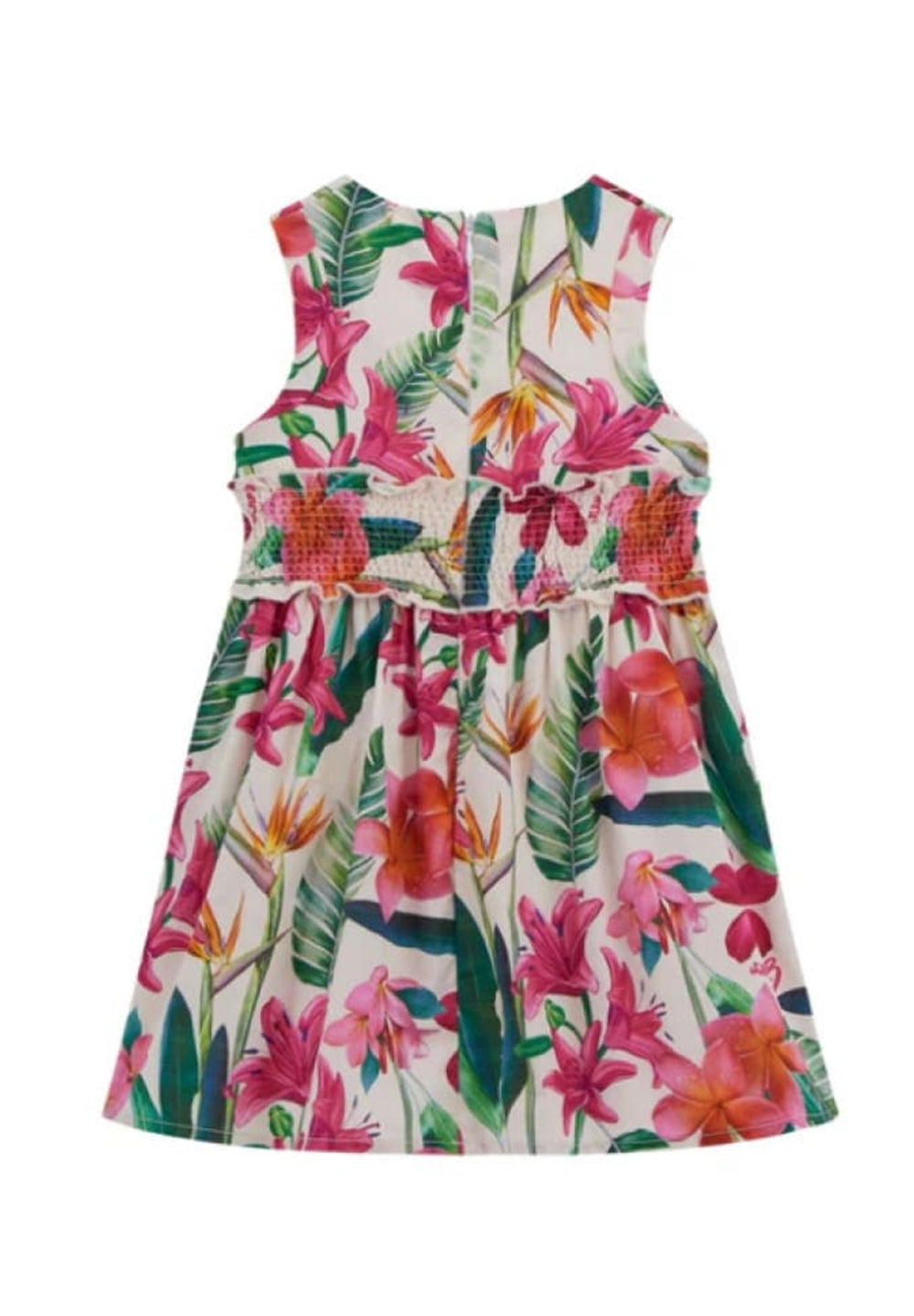 Vestito floreale multicolor per bambina