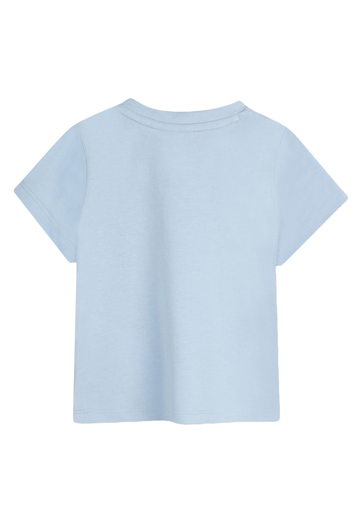 T-shirt celeste per bambino