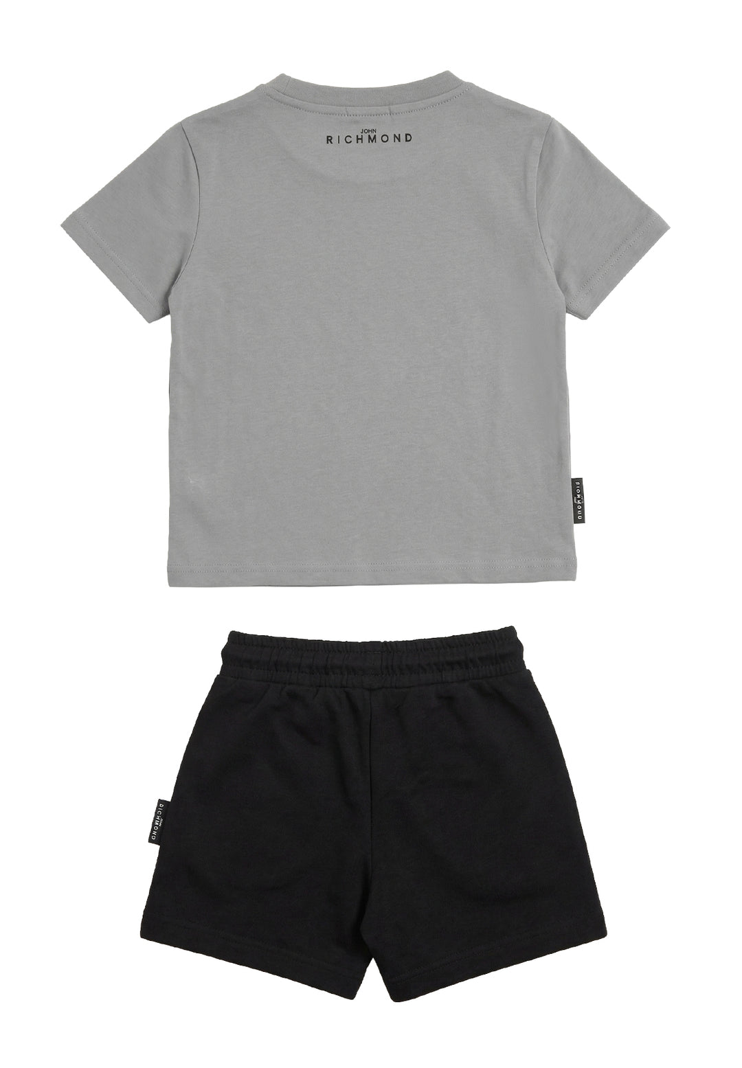 Completo grigio-nero per bambino
