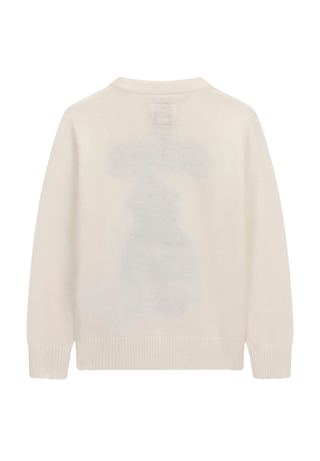 Maglione bianco per bambino