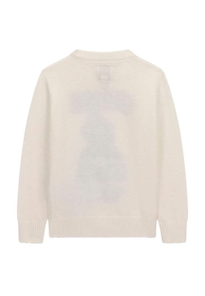 Maglione bianco per bambino