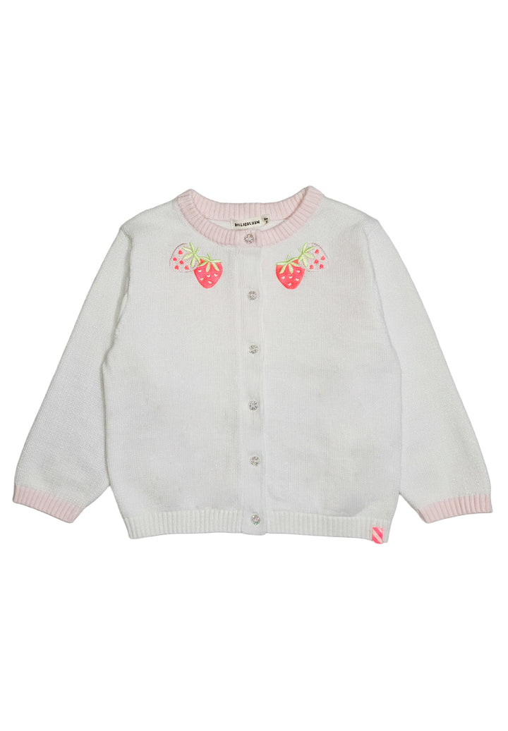 Cardigan bianco per bambina