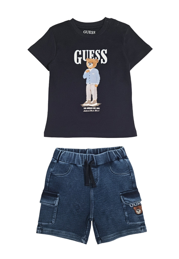 Completo blu per neonato